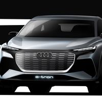 Audi enseña tímidamente cómo será el Audi Q4 e-tron, su próximo compacto eléctrico asequible