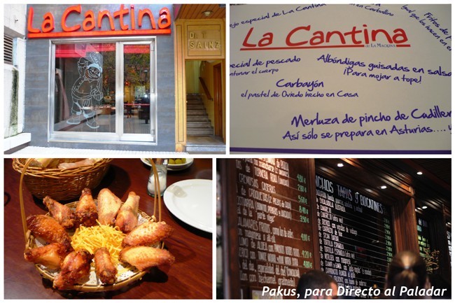 decoracion la cantina de la máquina