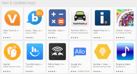 Google Allo asoma la cabecita en el Top de novedades de Google Play, ¿lo veremos pronto?