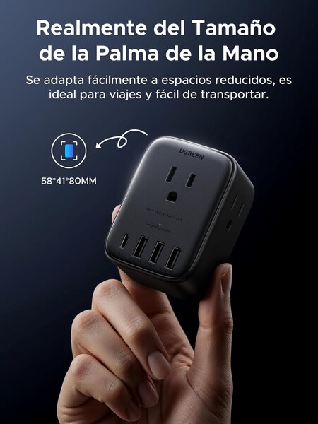 Multicontacto UGREEN 8 en 1