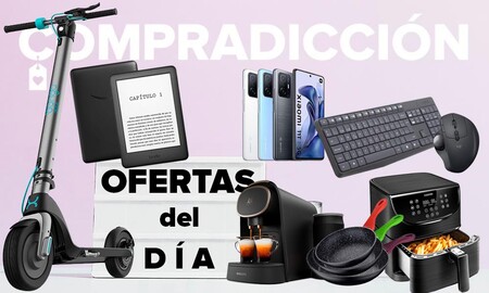 Ofertas del día en Amazon: smartphones Xiaomi, patinetes Cecotec, menaje San Ignacio y Bergner o periféricos Logitech a precios rebajados