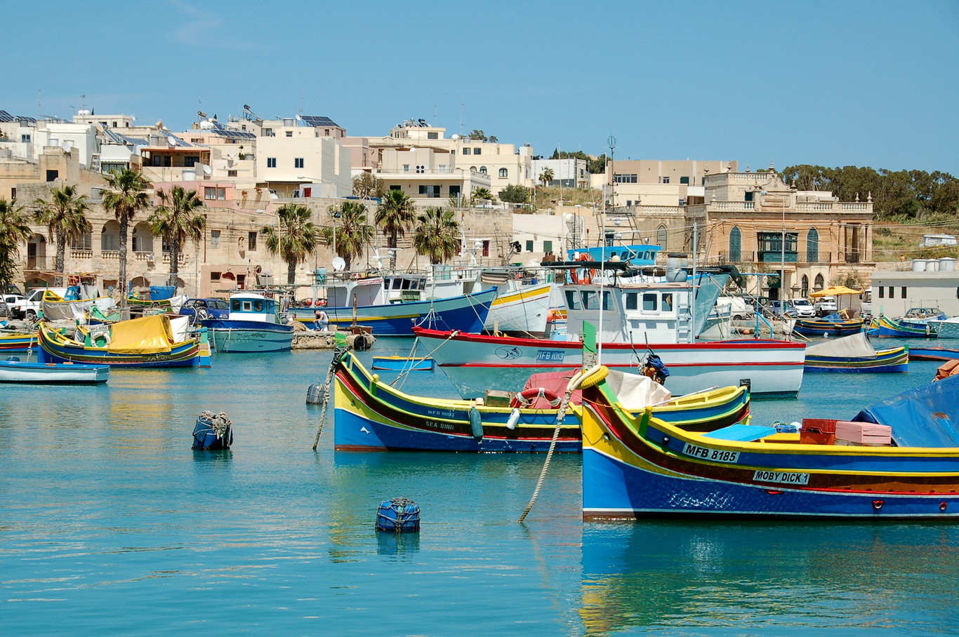 Marsaxlokk, el pueblo de pescadores más colorido de Malta