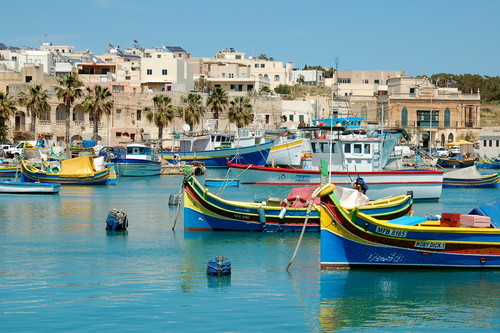Marsaxlokk, el pueblo de pescadores más colorido de Malta