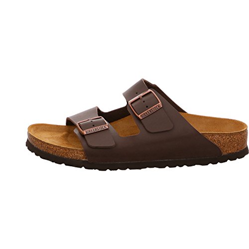 Birkenstock 051703 Arizona dark brown, Birko Flor Hombre Dark Brown EU 39