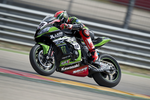 Tom Sykes con la pole en Motorland Aragón y Yamaha completando la primera línea