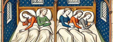 Cuando dormir todos juntos en la misma cama era normal: el curioso hábito de la Edad Media que pocos conocen 