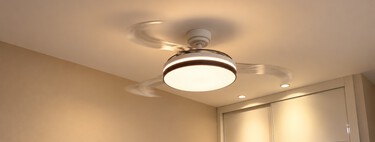Llevamos años usando el ventilador de techo solo en verano. Resulta que también puede ayudarnos a ahorrar en invierno 