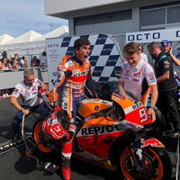 Marc Márquez se saca la espina de ganar un cuerpo a cuerpo: "Ayer me dieron un extra de rabia"