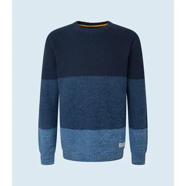 Henry colorblock crew neck jumper