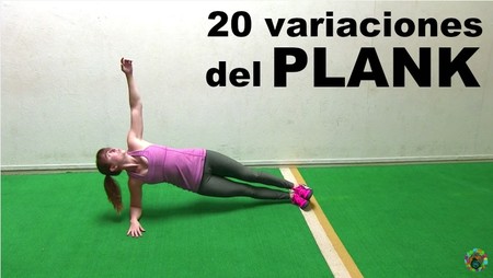 20 variaciones del plank que puedes probar ahora mismo