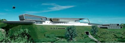 Hingarae, resort futurista en Nueva Zelanda