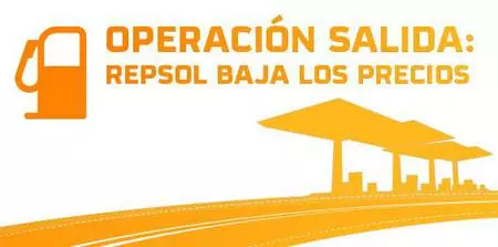 Operación Salida: Repsol baja los precios de la gasolina