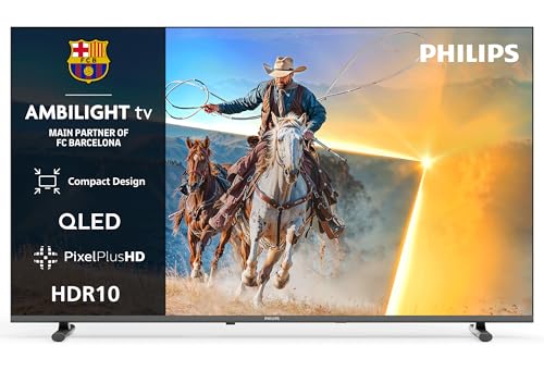 PHILIPS Ambilight TV 32PQS6901/12 32 Inch FHD QLED Smart TV | Pixel Precise Ultra HD, Titan OS, Dolby Audio