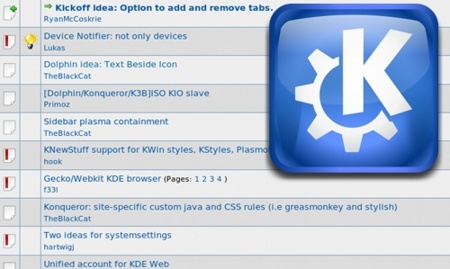 KDE Brainstorm: ideas para el entorno de escritorio KDE