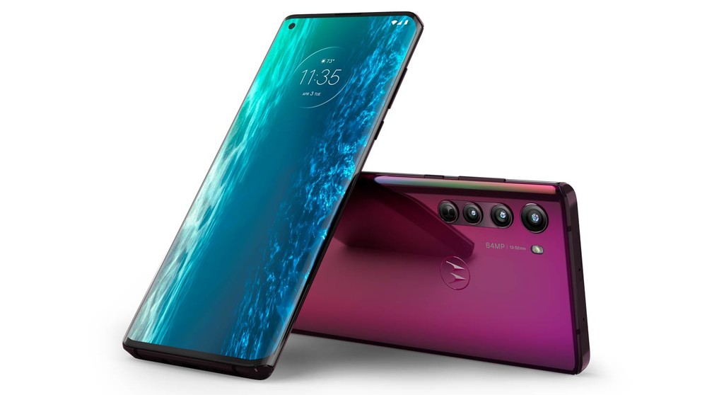 Motorola Edge, pantalla exageradamente curva y 5G para un móvil que