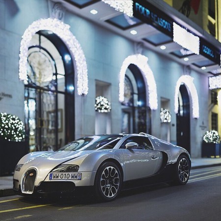 Bugatti Veyron Hotel Four Seasons París