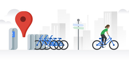 Google Maps estrena información en tiempo real de alquiler de bicicletas en Madrid, Barcelona y 22 ciudades más