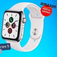 A precio mínimo: el Apple Watch Series 5 en acero y 44mm GPS+Celular ahora en Amazon baja hasta los 529 euros