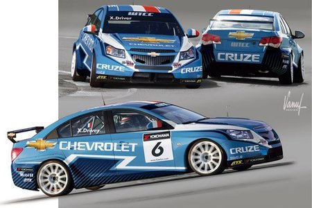 Chevrolet presenta nuevos colores para el WTCC