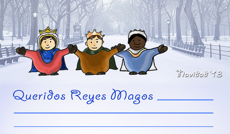 Carta para los Reyes Magos exclusiva de Bebés y más (Navidad'13)