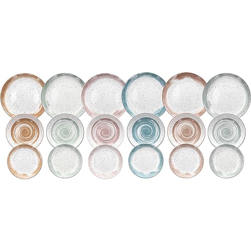 Tognana Sienna - Servicio de platos para 6 personas