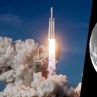 Un Falcon 9 lleva más de un año vagando por el espacio. Un astrónomo cree que se estrellará contra la Luna en verano