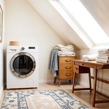 El 31 de octubre llega a Aldi el tendedero extensible y con ruedas, ideal para no molestar en casa cuando llueve 