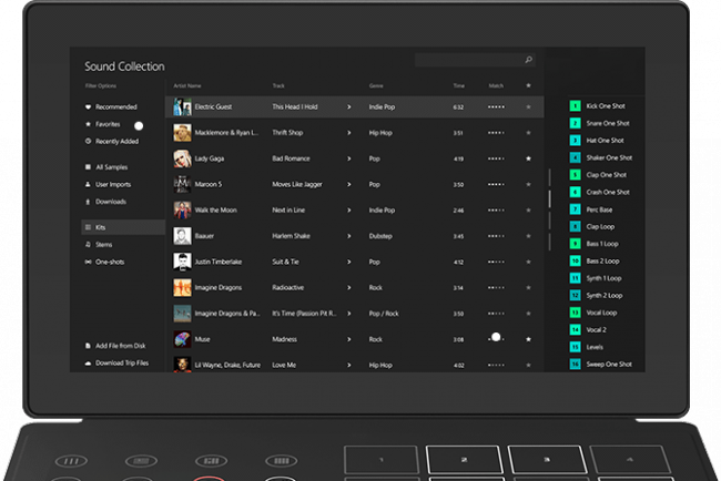 Music Cover y Surface Remix Project, llevando Surface al mundo de la música