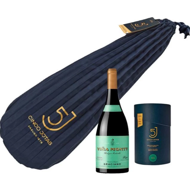 Pack especial ibéricos Cinco Jotas + Vino Rioja