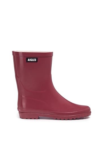 Aigle Women's Eliosa Bottil Rain Boot, magenta, 38 EU