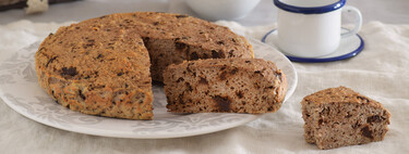 Bizcopan rápido de proteínas con chocolate sin azúcar: receta saludable