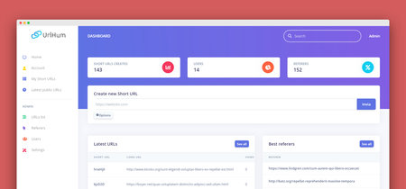 UrlHum: un acortador de enlaces Open Source, con analíticas y que apuesta por la privacidad 