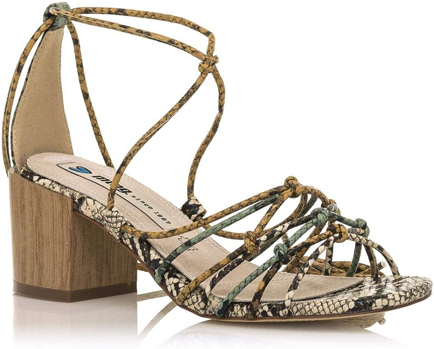 Sandalias Mujer MTNG | Sandalias MEGRIS 50479 | MTNG Mujer | Sandalias Romana | Cierre con Cordones