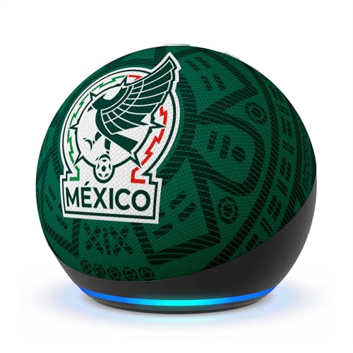 Echo Dot de edición limitada con licencia oficial de la Selección Nacional de México 