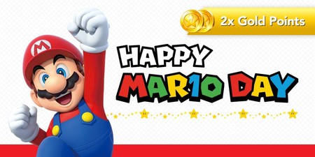 Nintendo celebra el día de Mario con una promoción especial para obtener el doble de puntos de oro en juegos de Mario