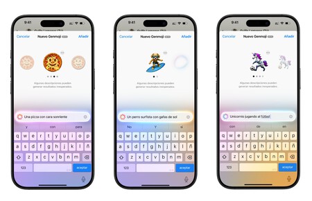 Ejemplo Genmoji