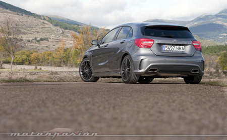 Mercedes-Benz A 45 AMG, prueba