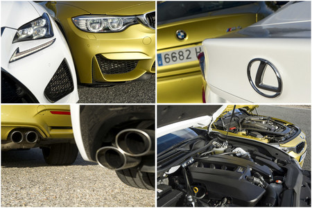 BMW M4 Vs Lexus RC F Motorpasion 1000 1