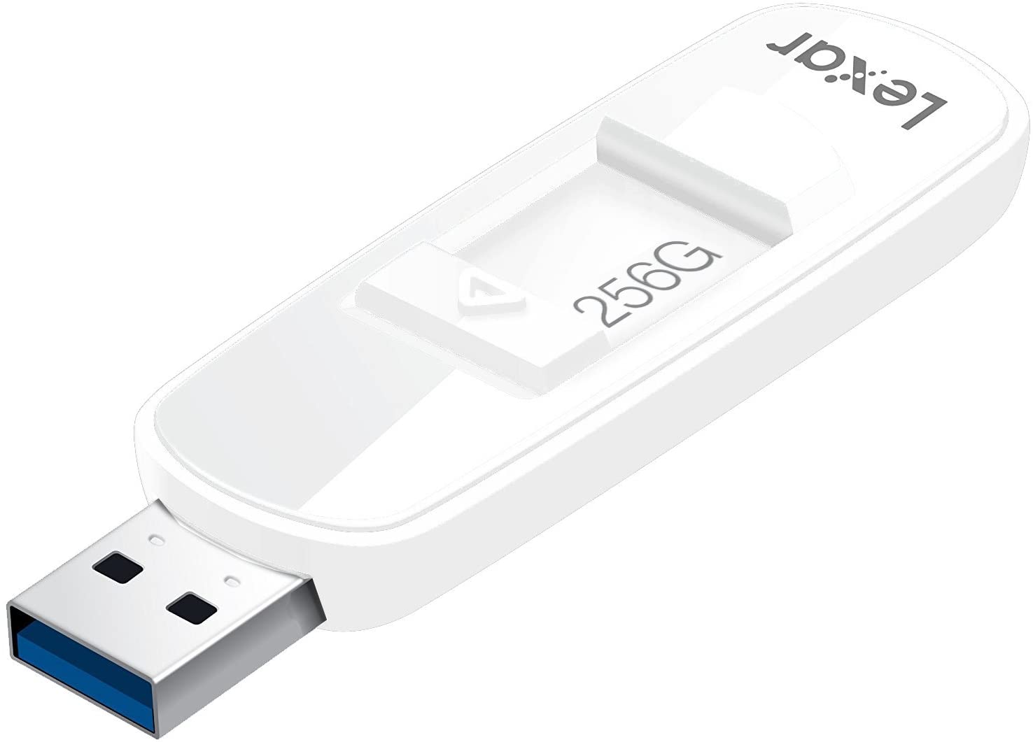 Lexar JumpDrive S75 Memoria Usb 3.0, 256 Gb, Blanco