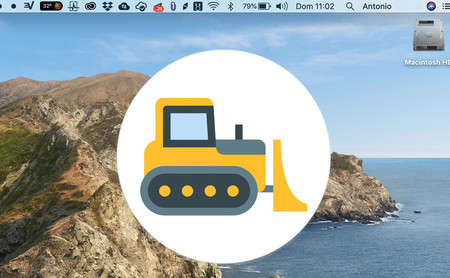 Dozer, una app gratuita y open source para macOS que esconde iconos de la barra de menú