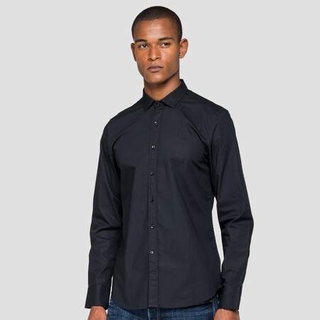 Camisas En Denim De Replay A Mitad De Precio Para Llevar En Tu Mas Urbano Look Este 2021