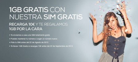 Tuenti móvil busca nuevos clientes con SIM gratis y 1 GB de regalo al recargar 10 euros