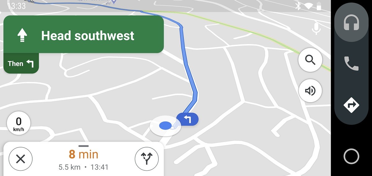 Google Maps de Android Auto estrena nuevo interfaz más limpio y visual