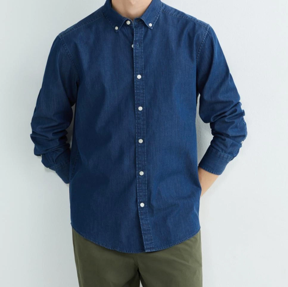 Camisa de hombre denim