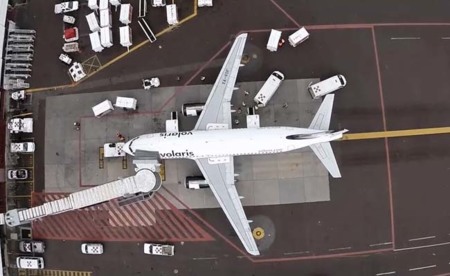 Un dron viajando en el aeropuerto del D.F. se convierte en un corto premiado
