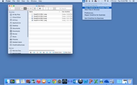 OneDrive para la empresa llega a OS X y se integra en la misma app de iOS para OneDrive
