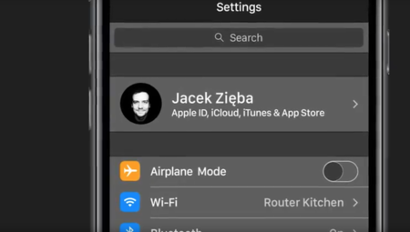 Otro concepto de iOS 11 insiste: los usuarios quieren un modo oscuro en el sistema