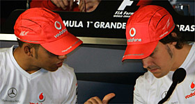La rueda de prensa del Gran Premio de Brasil