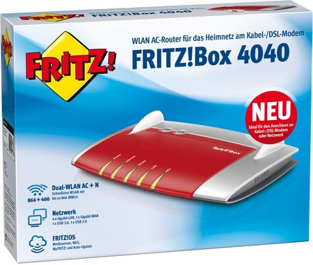 AVM Fritz!Box 4040 Análisis: un router AC Wi-Fi con estilo y buenas prestaciones