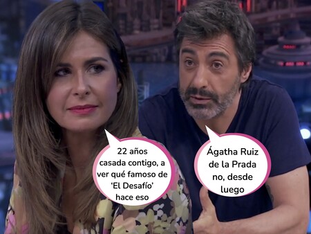 Juan del Val y Nuria Roca recuerdan el día de su boda en 'El Hormiguero': desvelan las fotos que nunca se vieron y el truco para que sus invitados acabaran con la corbata en la cabeza
